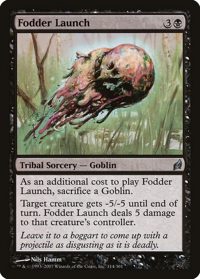 Lançamento Gosmento / Fodder Launch - Magic: The Gathering - MoxLand