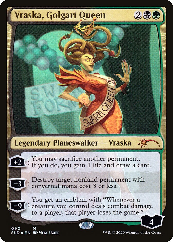 Vraska, Rainha Golgari / Vraska, Golgari Queen - Magic: The Gathering - MoxLand