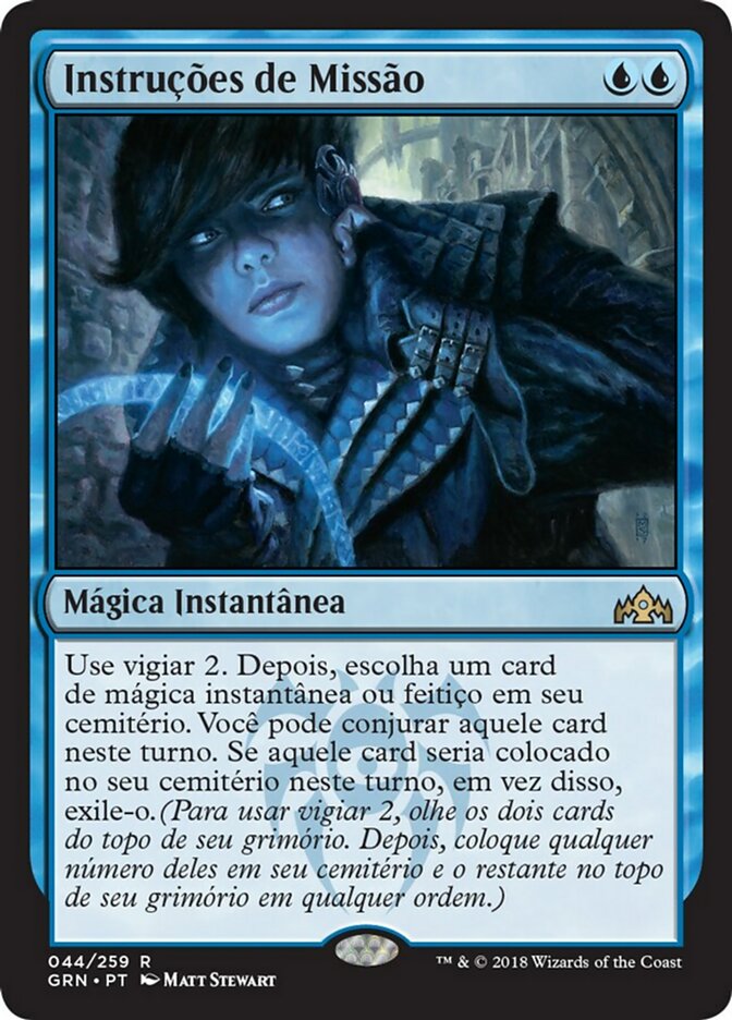 Instruções de Missão / Mission Briefing - Magic: The Gathering - MoxLand