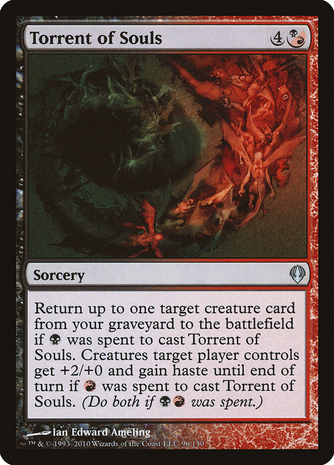 Torrente de Almas / Torrent of Souls - Magic: The Gathering - MoxLand