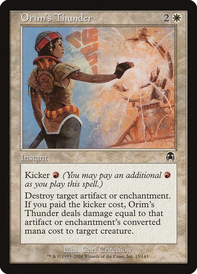Trovão de Orim / Orim's Thunder - Magic: The Gathering - MoxLand