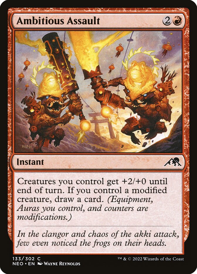 Ataque Ambicioso / Ambitious Assault - Magic: The Gathering - MoxLand