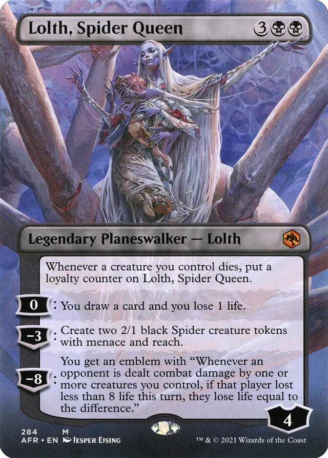 Lolth, Rainha Aranha / Lolth, Spider Queen - Magic: The Gathering - MoxLand