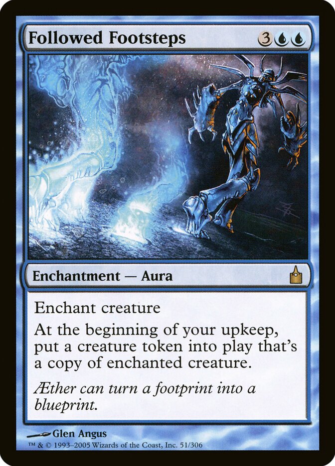 Pegadas Perseguidas / Followed Footsteps - Magic: The Gathering - MoxLand