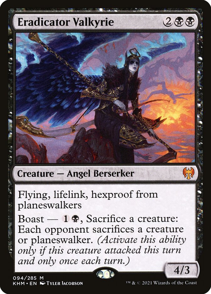 Valquíria Erradicadora / Eradicator Valkyrie - Magic: The Gathering - MoxLand