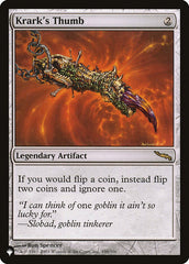 Dedão de Krark / Krark's Thumb - Magic: The Gathering - MoxLand