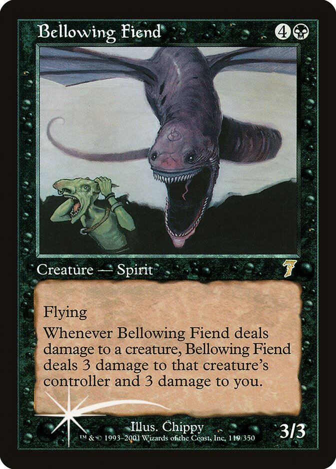 Demônio Vociferante / Bellowing Fiend - Magic: The Gathering - MoxLand