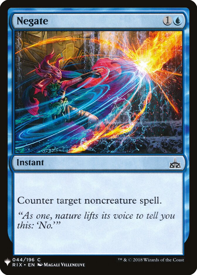 Negar / Negate - Magic: The Gathering - MoxLand