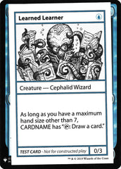 Learned Learner - Magic: The Gathering - MoxLand