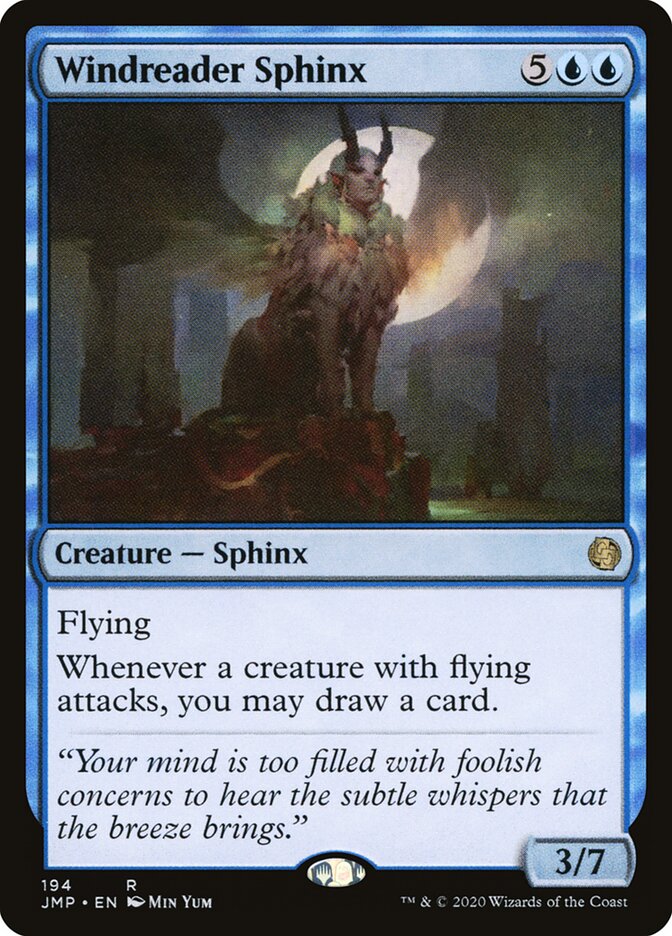 Esfinge Leitora de Ventos / Windreader Sphinx - Magic: The Gathering - MoxLand