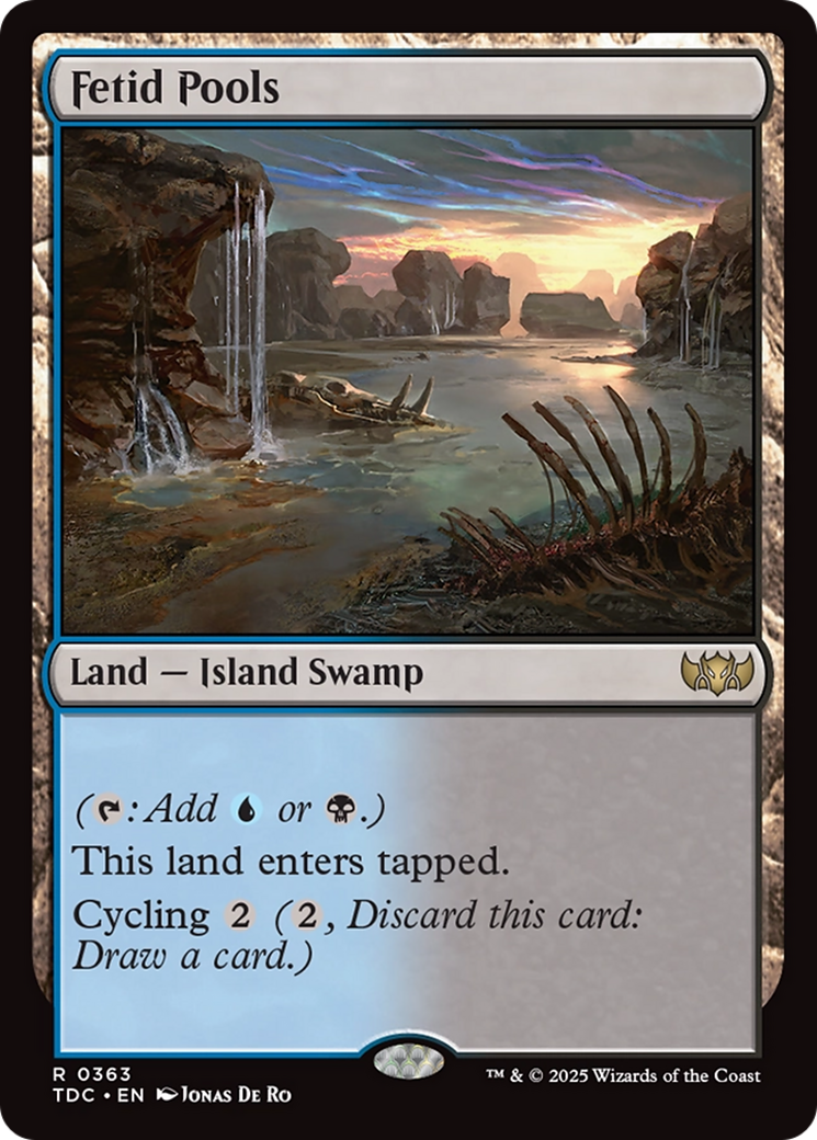 Lagoas Fétidas / Fetid Pools - Magic: The Gathering - MoxLand