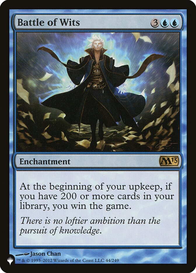 Batalha de Raciocínio / Battle of Wits - Magic: The Gathering - MoxLand