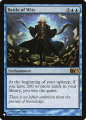 Batalha de Raciocínio / Battle of Wits - Magic: The Gathering - MoxLand