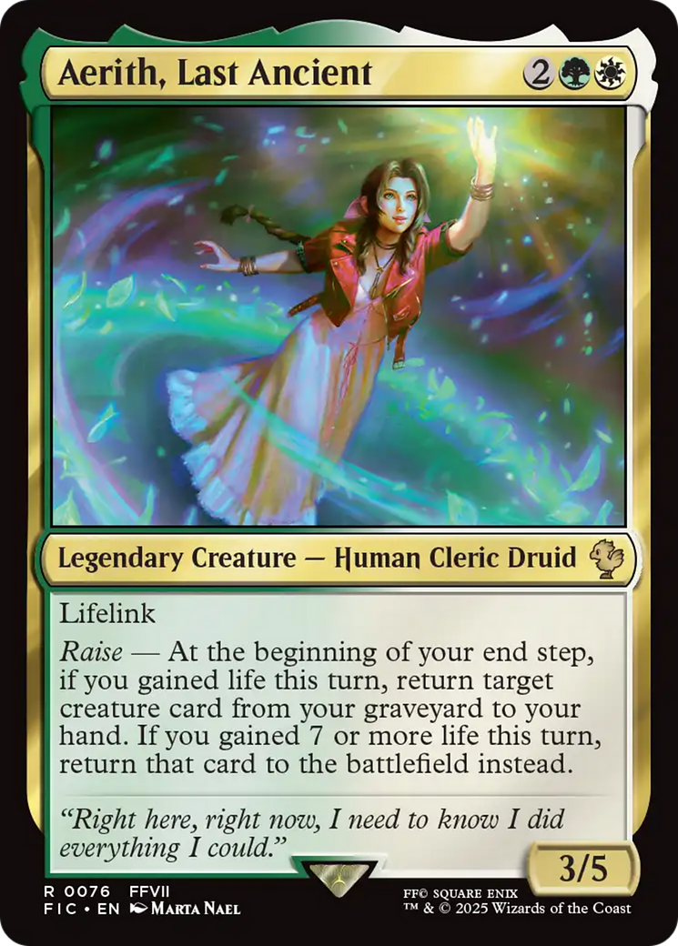 Aerith, Last Ancient - Magic: The Gathering - MoxLand