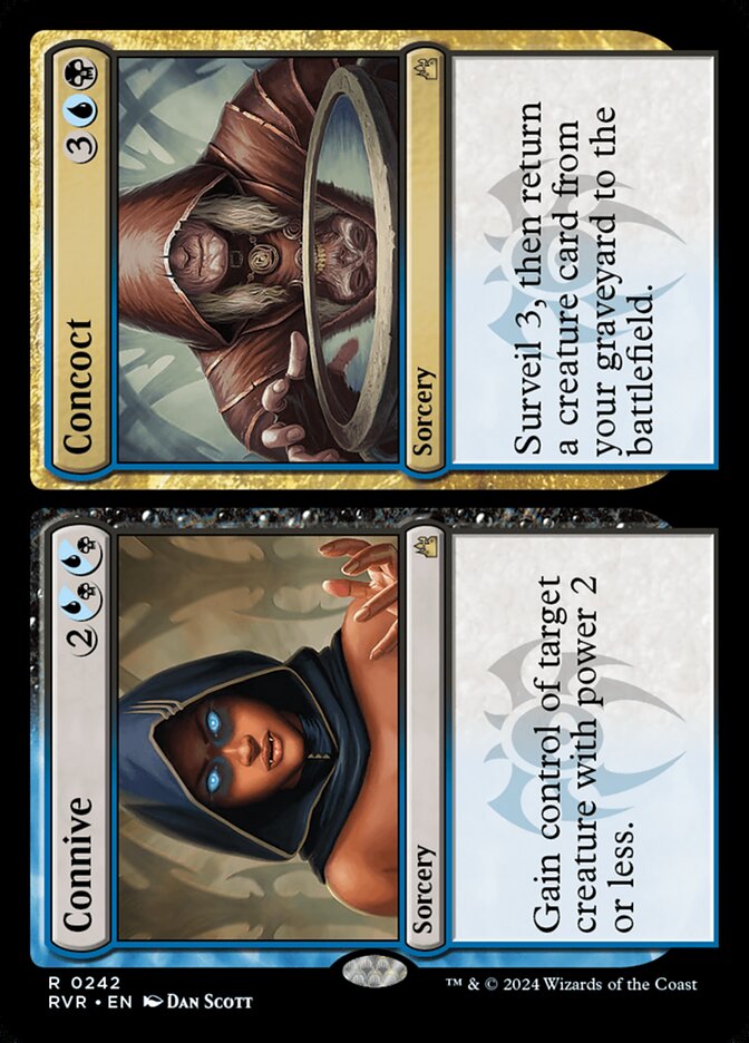 Conivente / Concoctante / Connive / Concoct - Magic: The Gathering - MoxLand