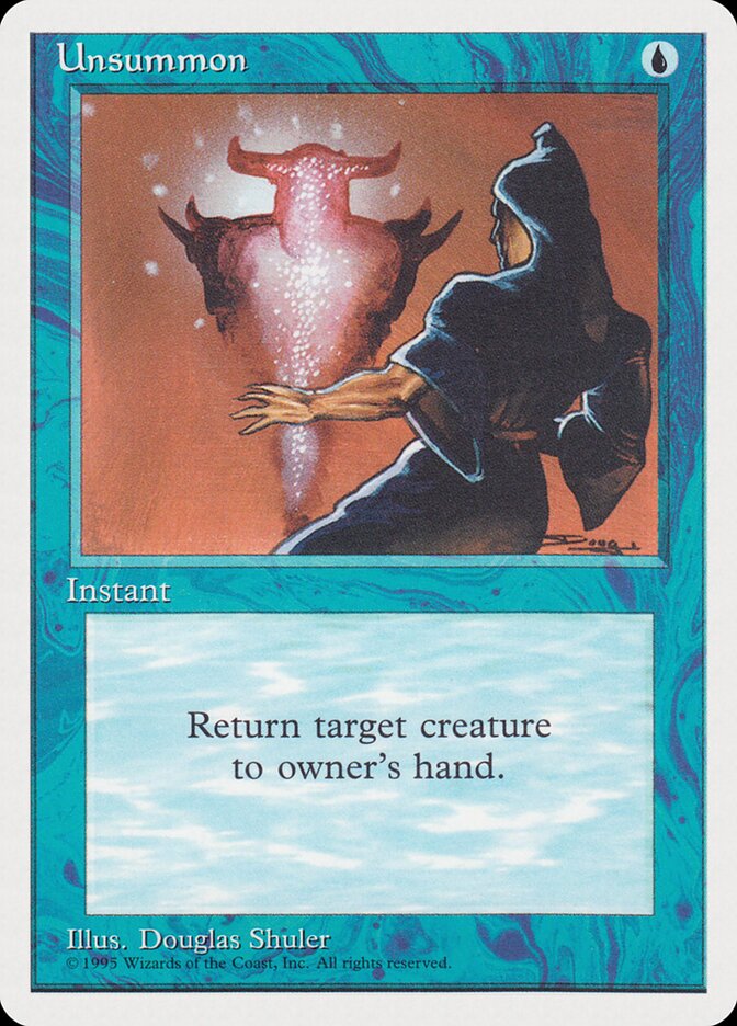 Esconjurar / Unsummon - Magic: The Gathering - MoxLand