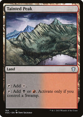 Cume Contaminado / Tainted Peak - Magic: The Gathering - MoxLand