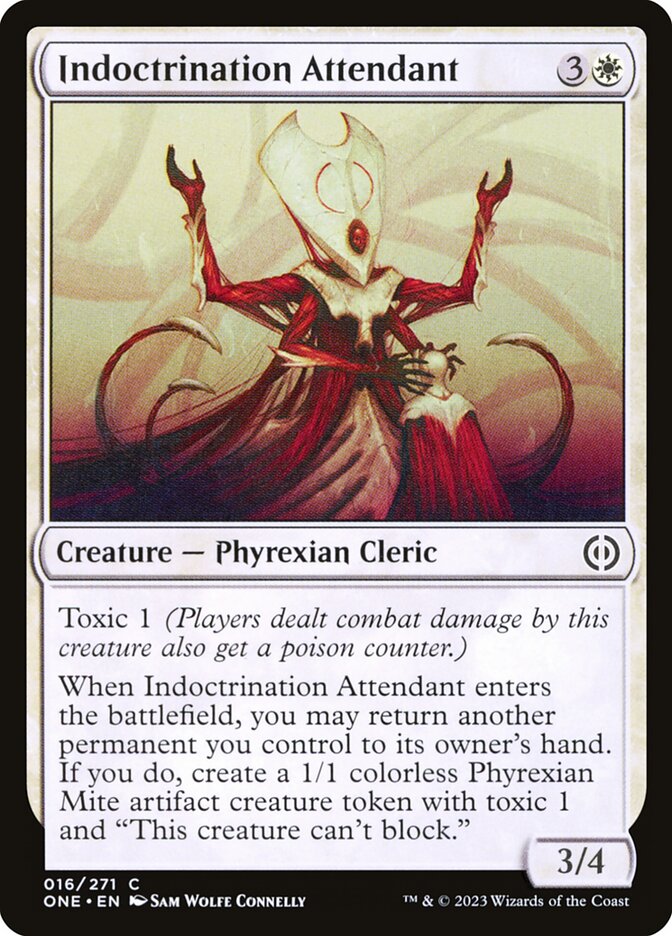 Assistente de Doutrinação / Indoctrination Attendant - Magic: The Gathering - MoxLand