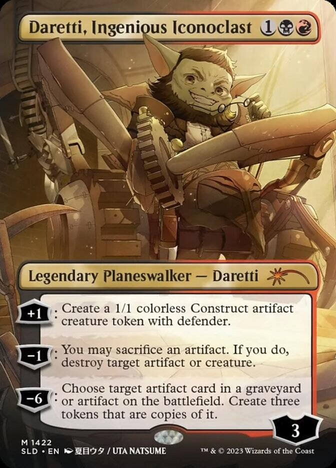 Daretti, Ingenious Iconoclast - Magic: The Gathering - MoxLand
