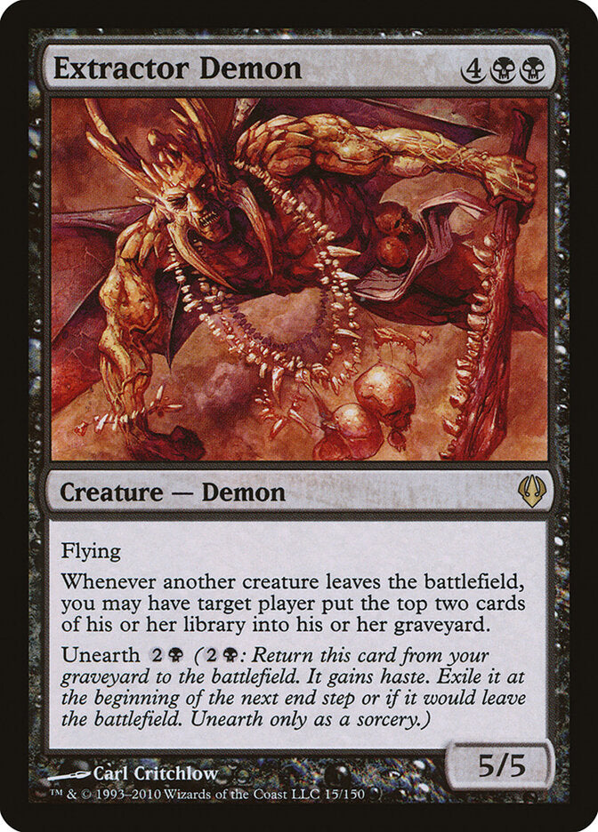 Demônio Extrator / Extractor Demon - Magic: The Gathering - MoxLand