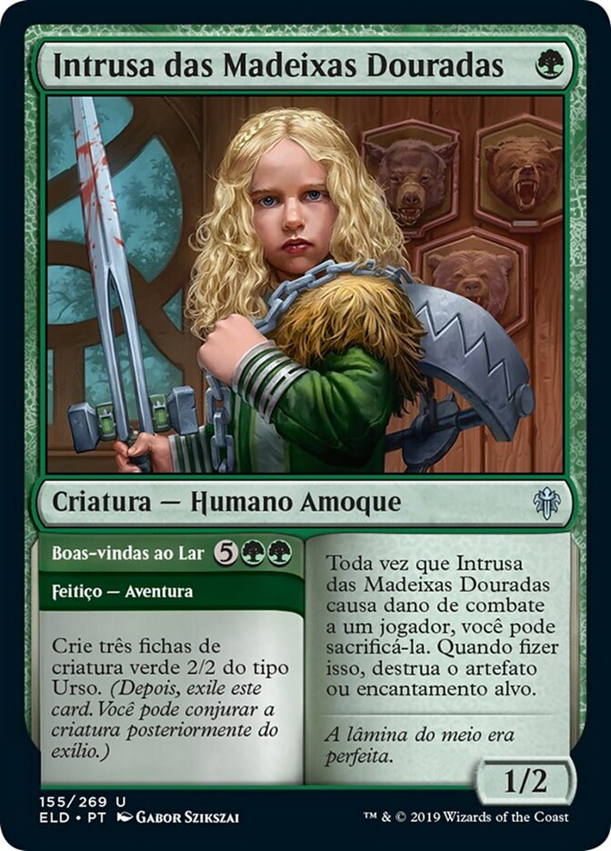 Intrusa das Madeixas Douradas / Flaxen Intruder - Magic: The Gathering - MoxLand