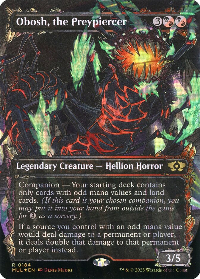 Obosh, o Furapresa / Obosh, the Preypiercer - Magic: The Gathering - MoxLand