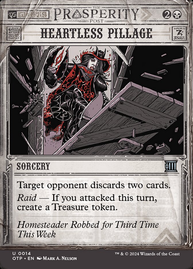 Pilhagem Impiedosa / Heartless Pillage - Magic: The Gathering - MoxLand