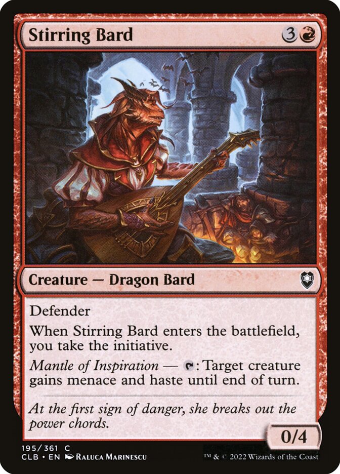 Barda Despertadora / Stirring Bard - Magic: The Gathering - MoxLand