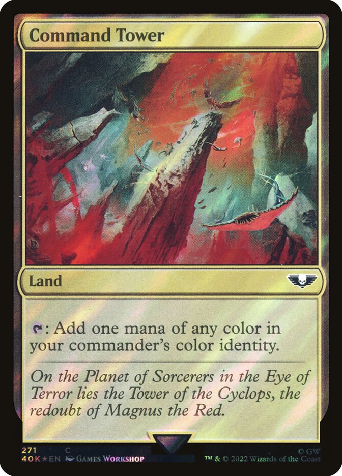 Torre de Comando / Command Tower - Magic: The Gathering - MoxLand