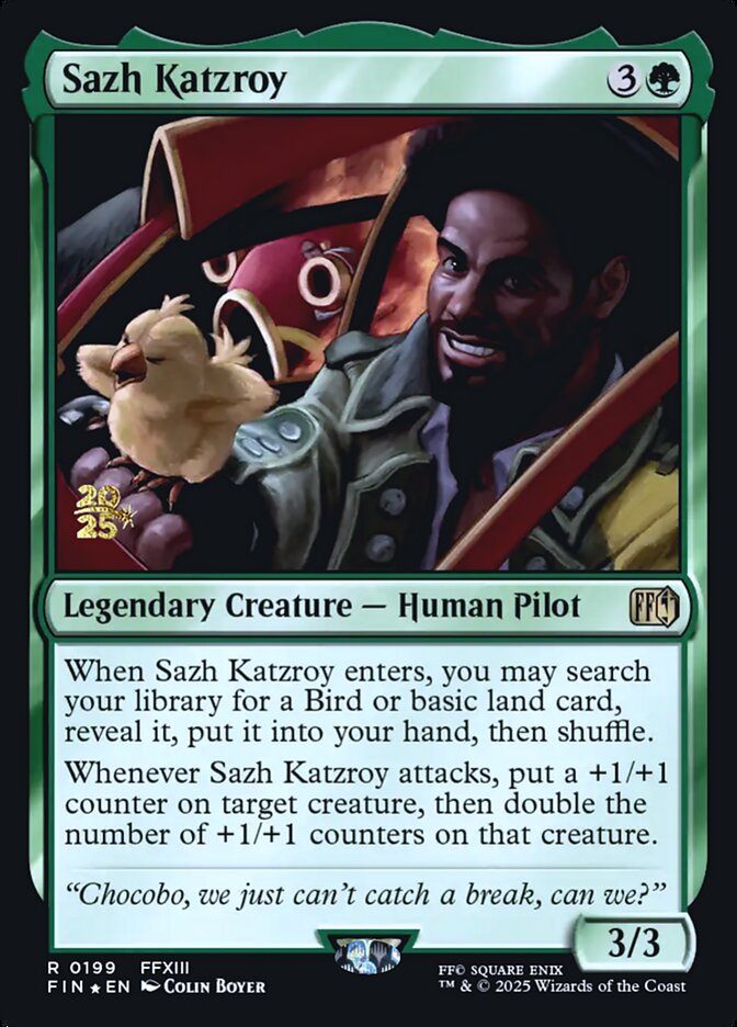 Sazh Katzroy - Magic: The Gathering - MoxLand