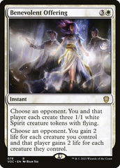 Oferenda Benevolente / Benevolent Offering - Magic: The Gathering - MoxLand