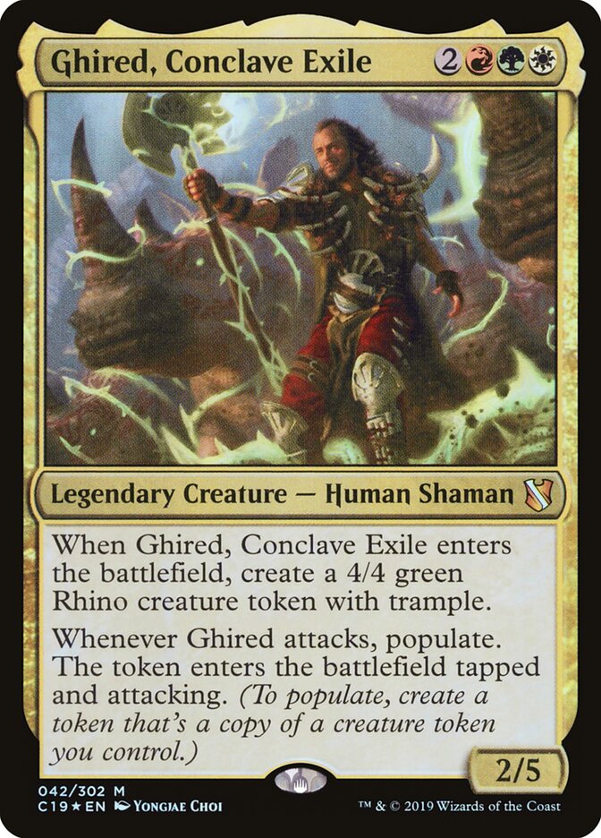 Ghired, Exilado do Conclave / Ghired, Conclave Exile - Magic: The Gathering - MoxLand