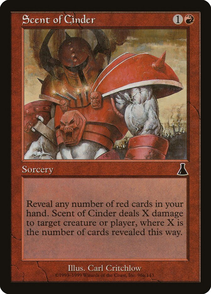 Aroma Cinerário / Scent of Cinder - Magic: The Gathering - MoxLand
