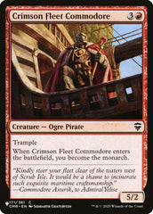 Comodoro da Frota Carmesim / Crimson Fleet Commodore - Magic: The Gathering - MoxLand