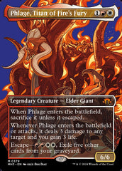 Phlage, Titã da Fúria Ígnea / Phlage, Titan of Fire's Fury - Magic: The Gathering - MoxLand
