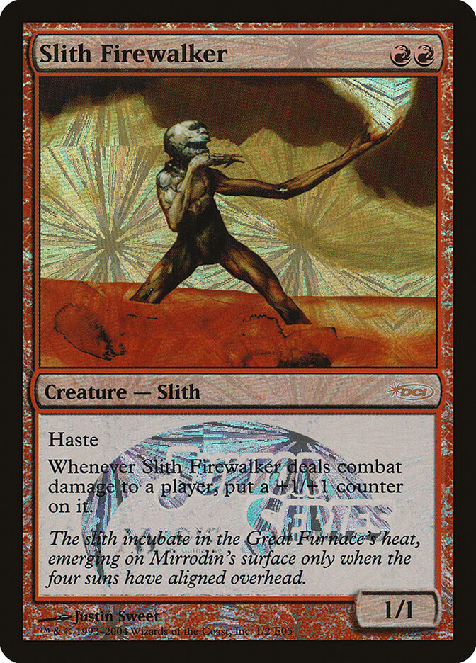 Slith Andarilho do Fogo / Slith Firewalker - Magic: The Gathering - MoxLand