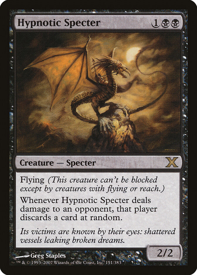 Espectro Hipnótico / Hypnotic Specter - Magic: The Gathering - MoxLand