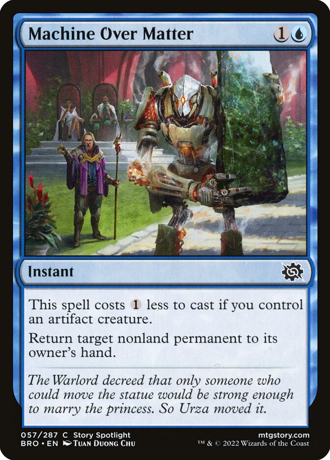 Máquina Sobre Matéria / Machine Over Matter - Magic: The Gathering - MoxLand