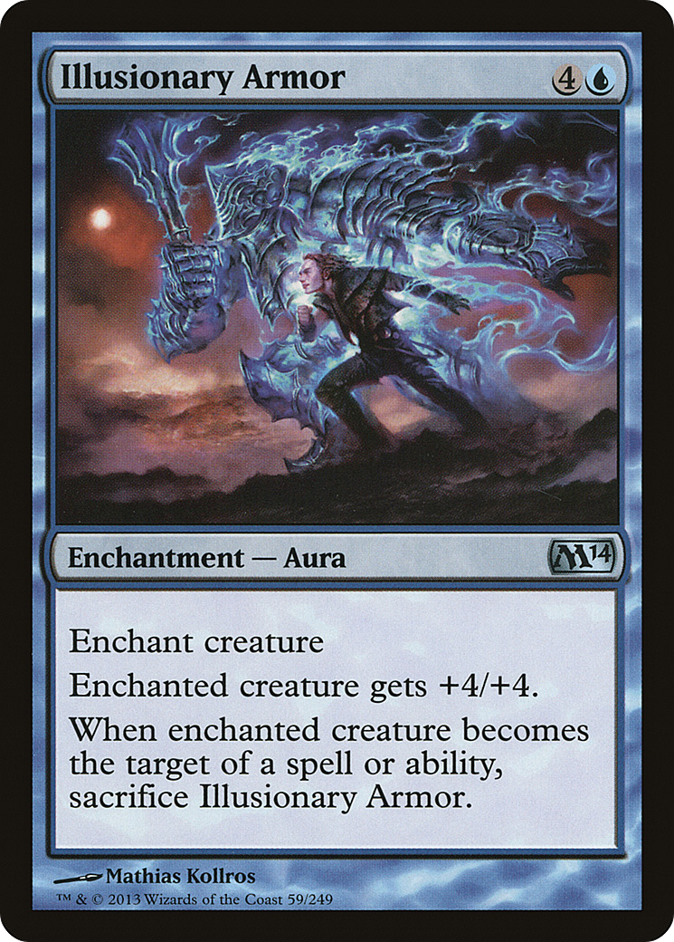 Armadura Ilusória / Illusionary Armor - Magic: The Gathering - MoxLand