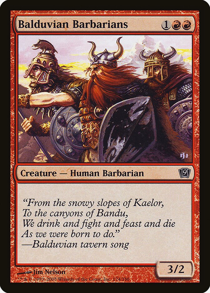 Bárbaros Balduvianos / Balduvian Barbarians - Magic: The Gathering - MoxLand