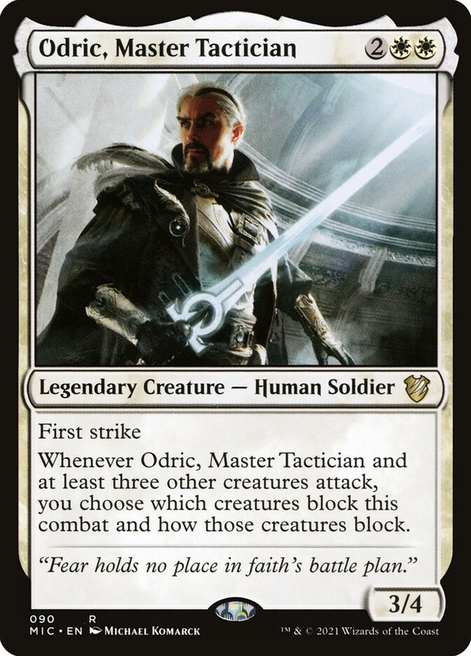Odric, Estrategista Mestre / Odric, Master Tactician - Magic: The Gathering - MoxLand