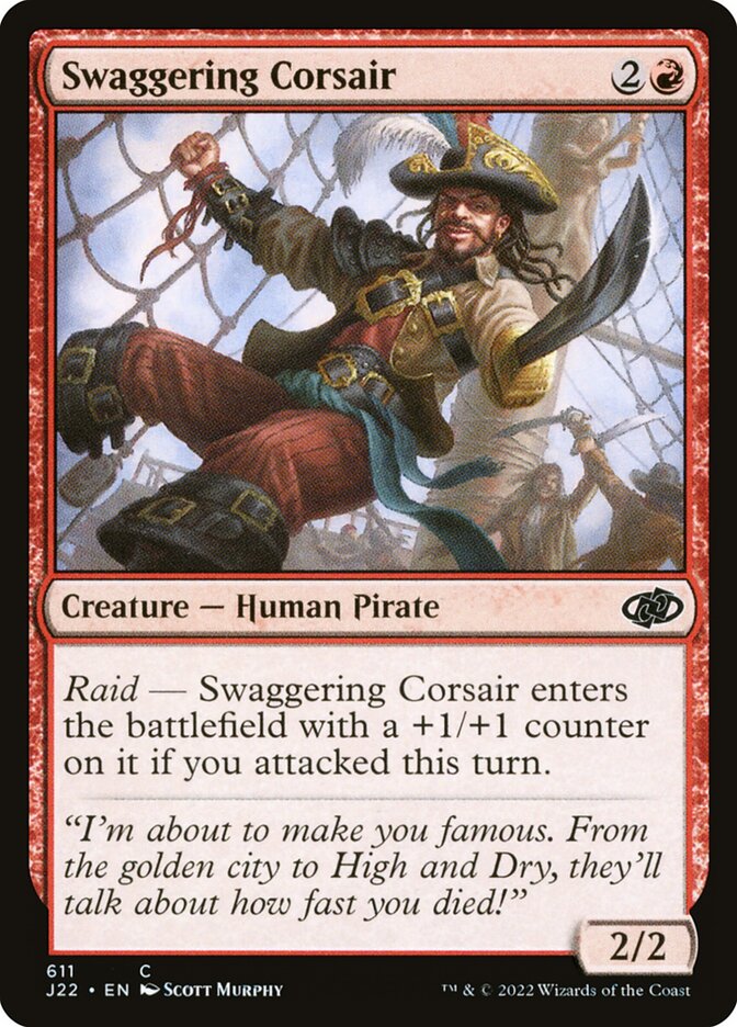 Corsário Bravateiro / Swaggering Corsair - Magic: The Gathering - MoxLand