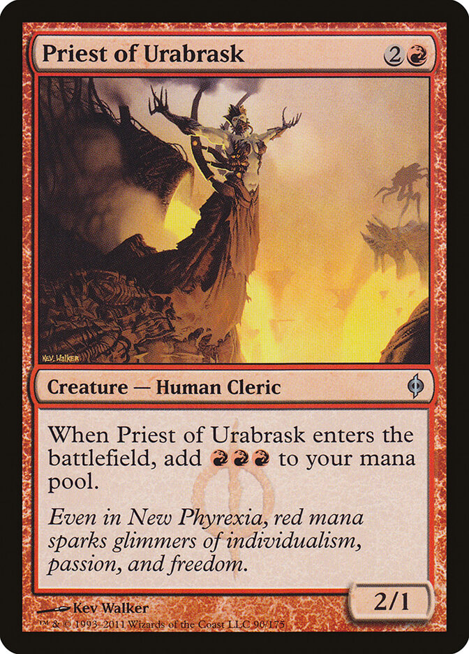 Sacerdote de Urabrask / Priest of Urabrask - Magic: The Gathering - MoxLand