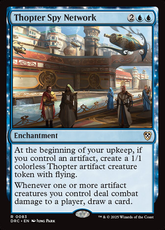 Rede de Espionagem de Tópteros / Thopter Spy Network - Magic: The Gathering - MoxLand