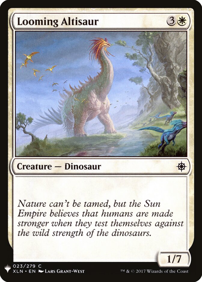 Altissauro Assomador / Looming Altisaur - Magic: The Gathering - MoxLand
