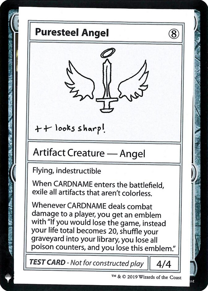 Puresteel Angel - Magic: The Gathering - MoxLand