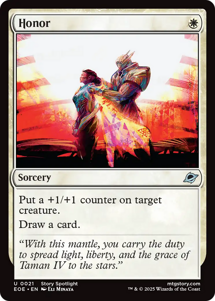 Honra / Honor - Magic: The Gathering - MoxLand