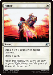 Honra / Honor - Magic: The Gathering - MoxLand