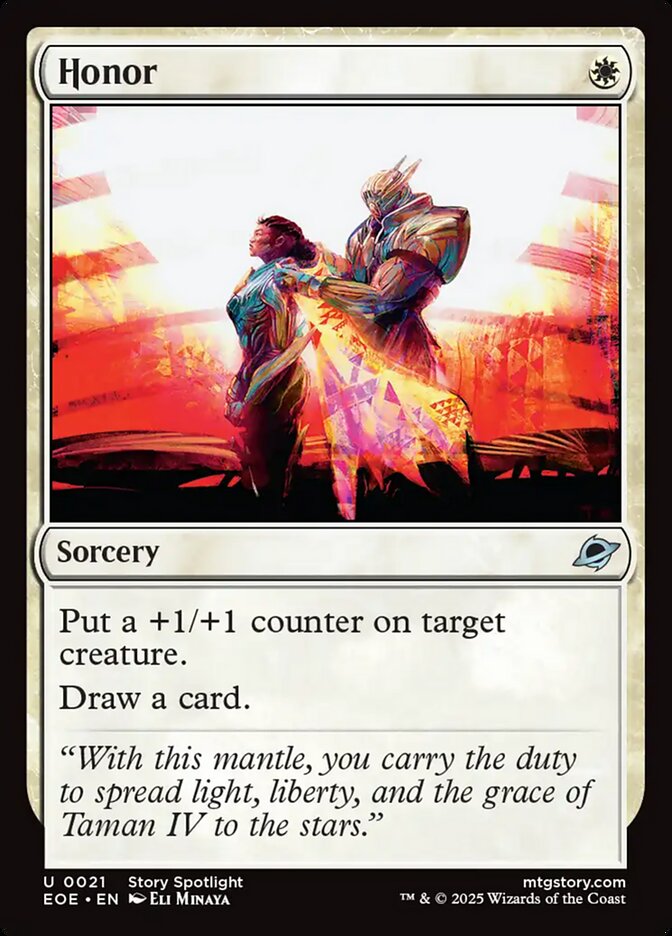 Honra / Honor - Magic: The Gathering - MoxLand