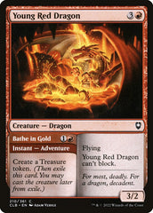 Dragão Vermelho Jovem / Young Red Dragon - Magic: The Gathering - MoxLand